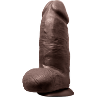 Chub 10 Inch Dildo Chocolate