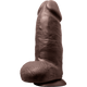Chub 10 Inch Dildo Chocolate