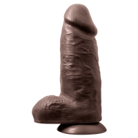 Chub 10 Inch Dildo Chocolate