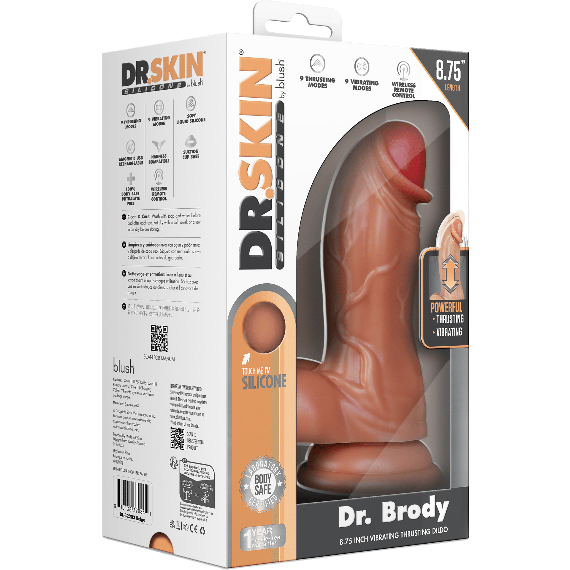 "Dr. Brody" dildo vibraattorilla