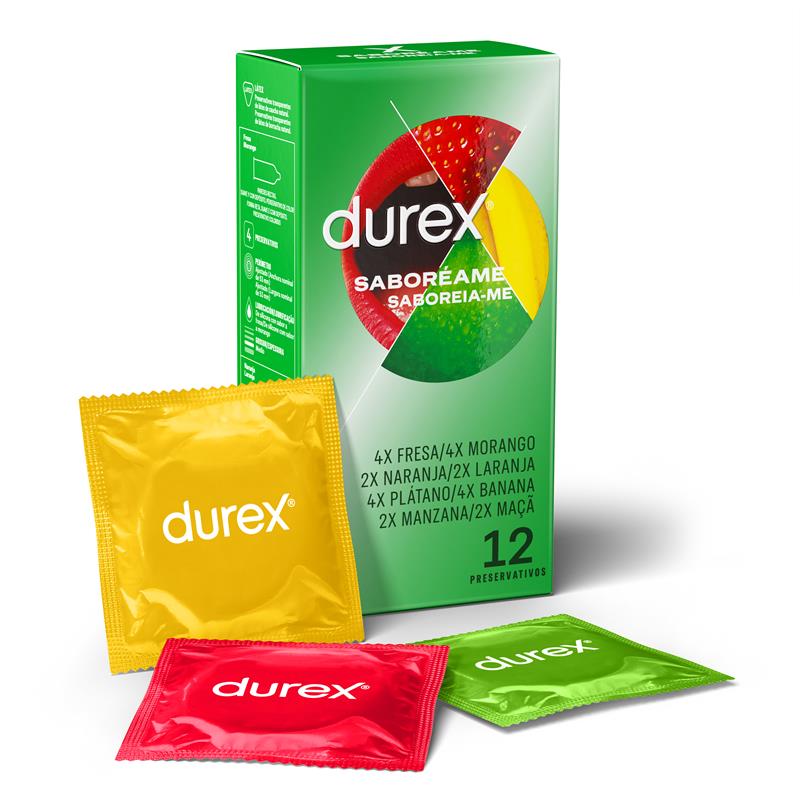 DUREX - "flavored" makukondomit 12kpl