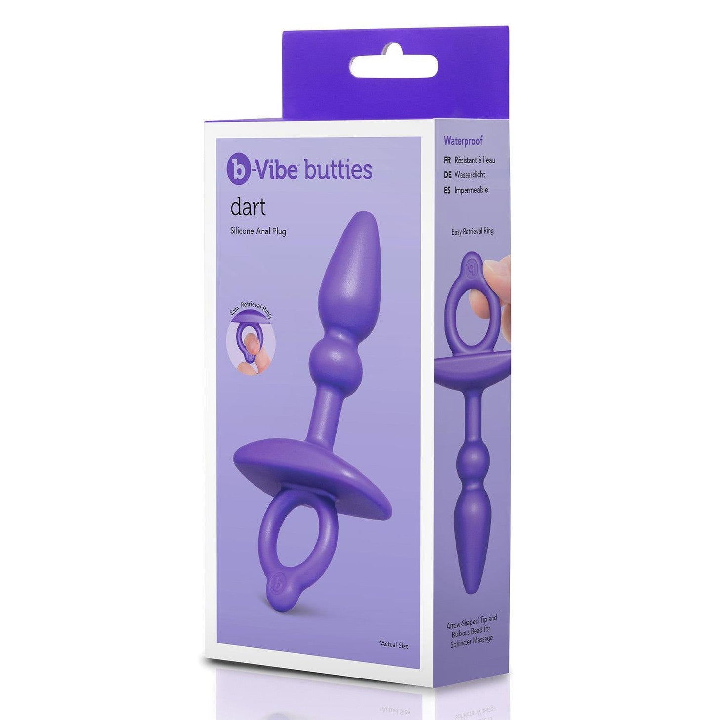 Dart Silicone Anal Plug