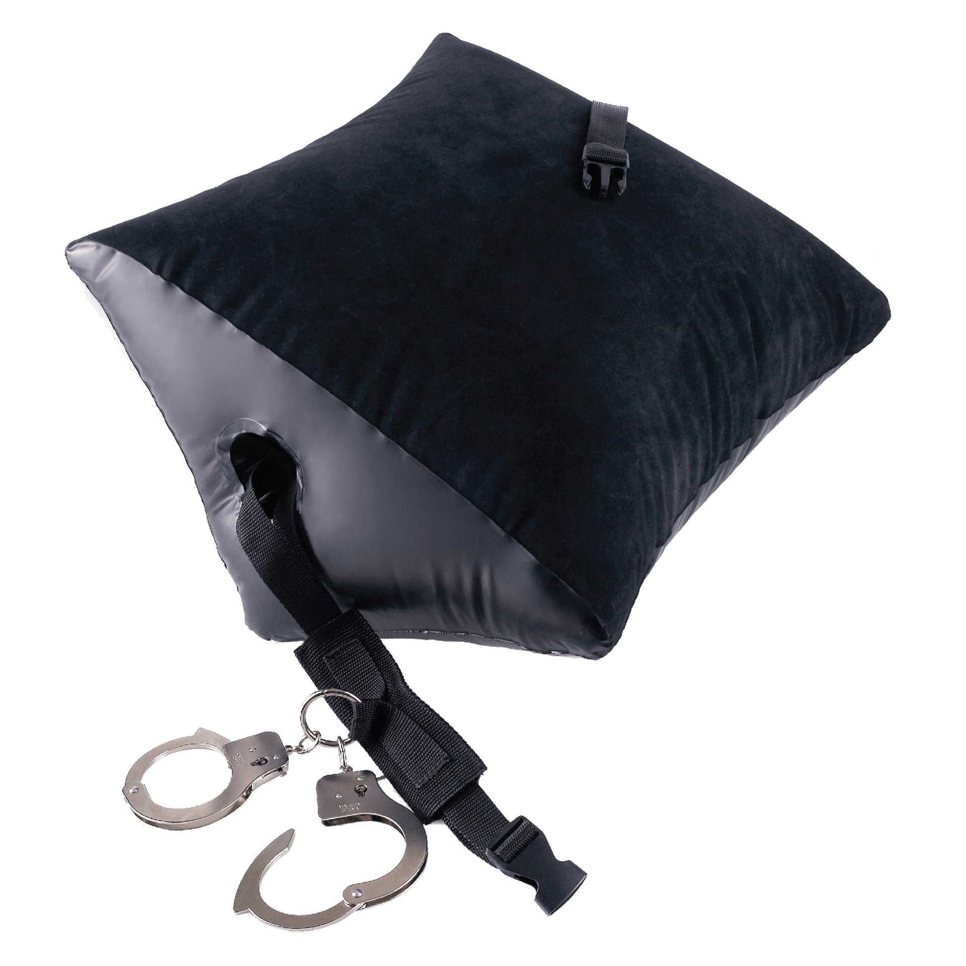 Deluxe Position Master With Cuffs Black