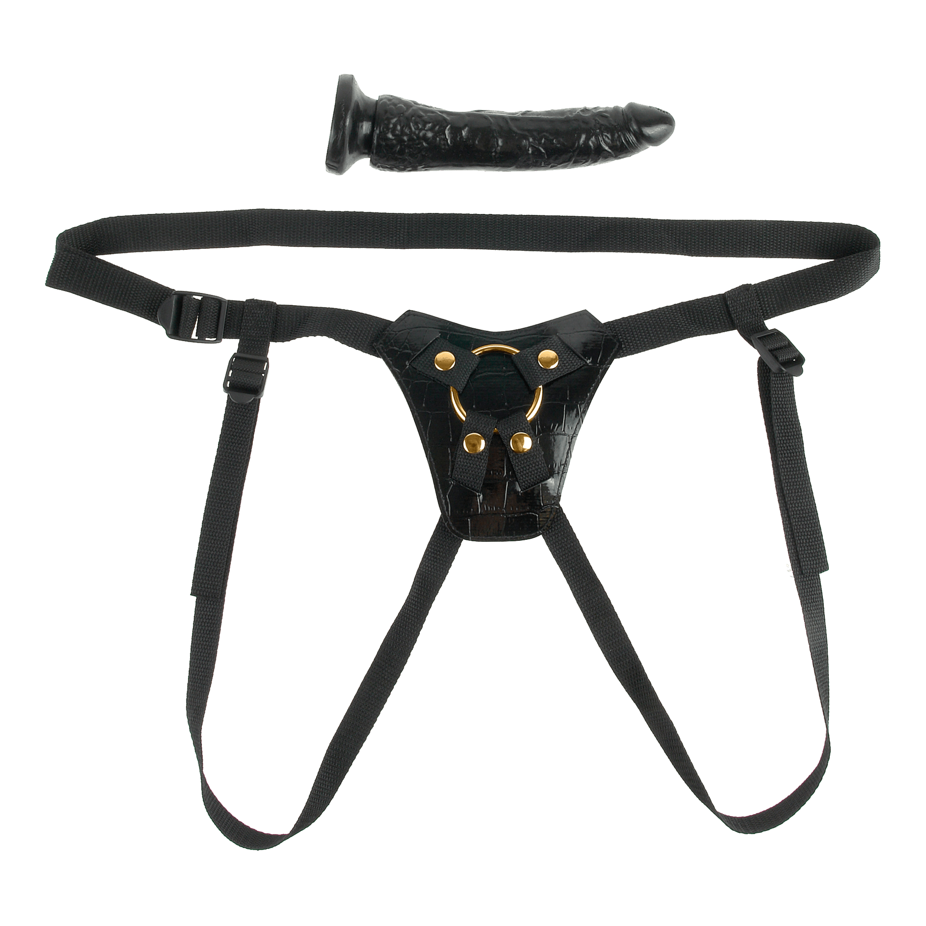 "Designer" strap-on vyö