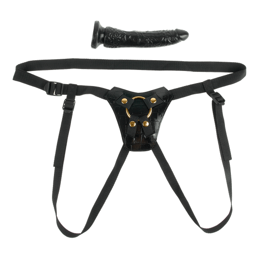 "Designer" strap-on vyö