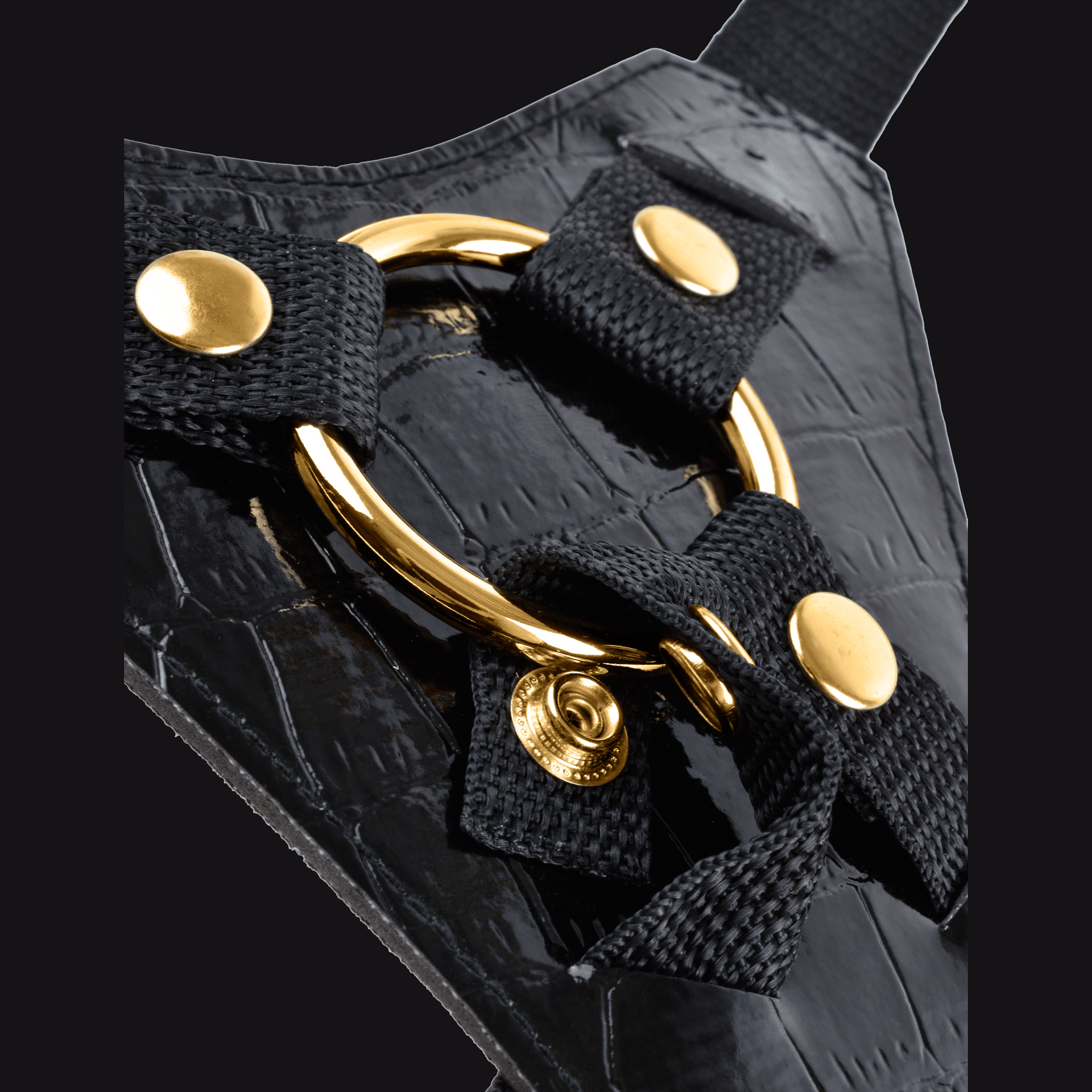 "Designer" strap-on vyö