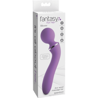 Duo Wand Massage-Her Purple