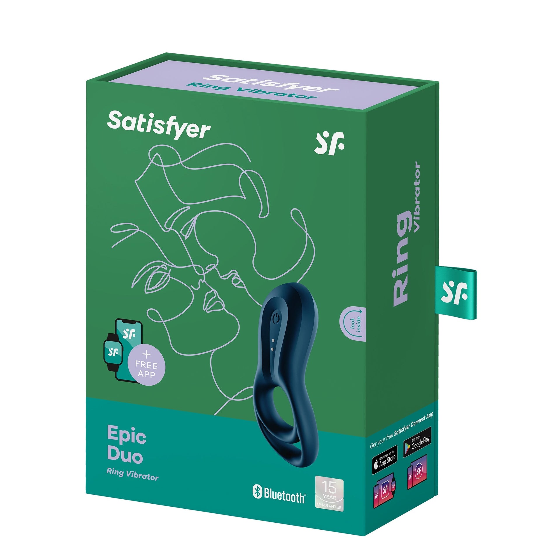 "Epic Duo" värisevä penisrengas