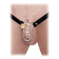 Extreme Chastity Belt Silver