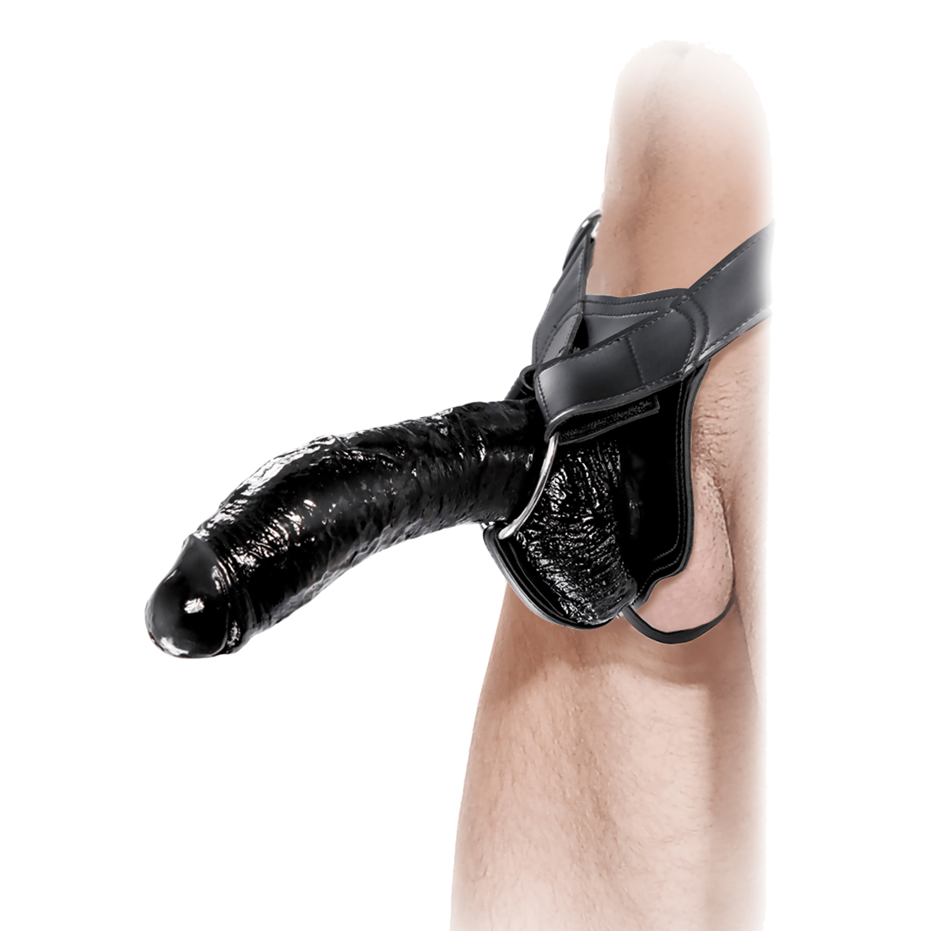 Extreme Hollow Strap-On Black