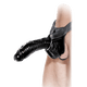 Extreme Hollow Strap-On Black