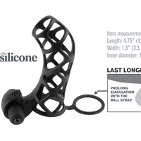 Extreme Silicone Power Cage Black