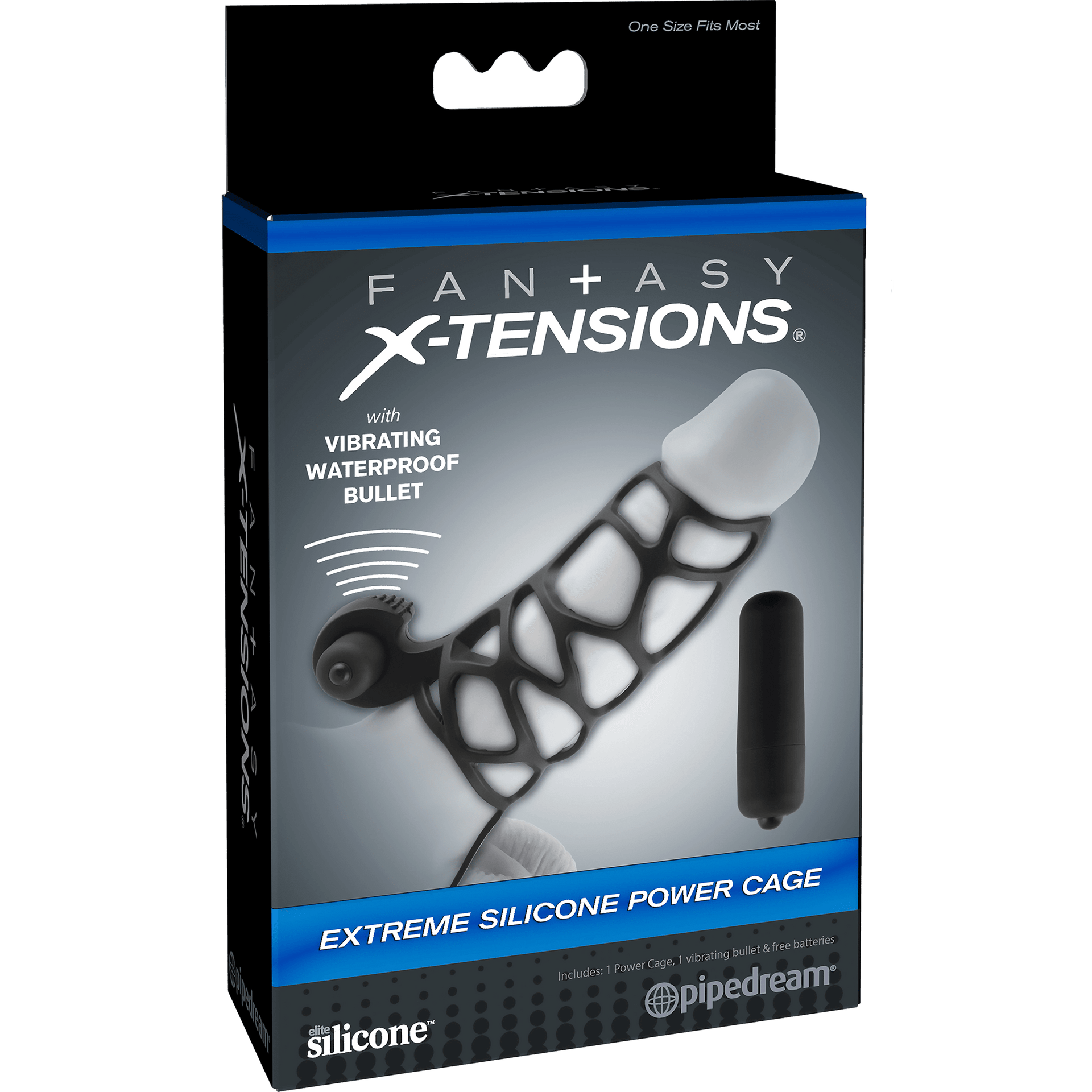 Extreme Silicone Power Cage Black