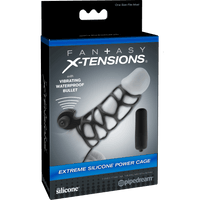 Extreme Silicone Power Cage Black