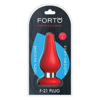 F-21 Tear Drop Large Red