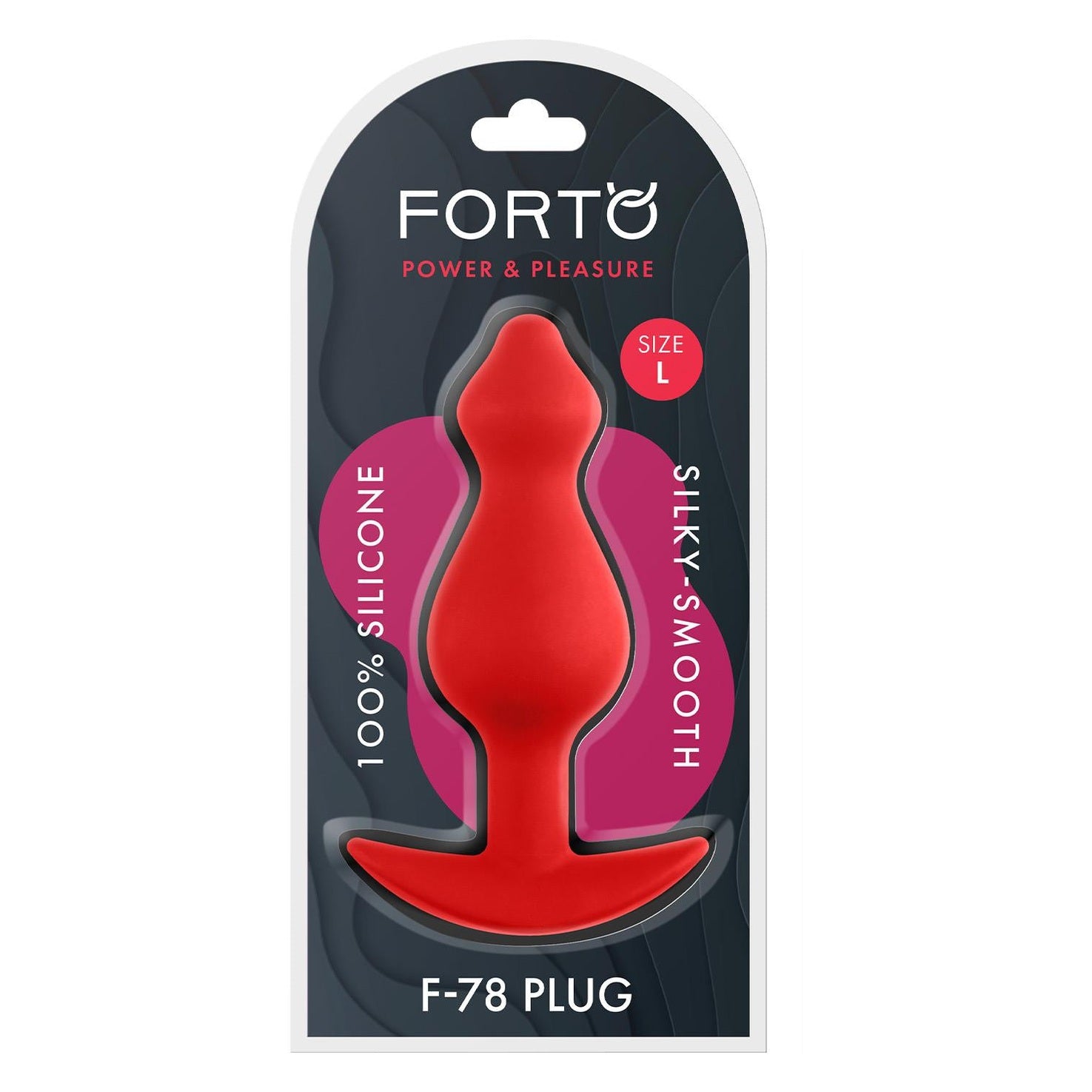 F-78 Pointee Plug Large Red