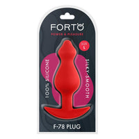 F-78 Pointee Plug Large Red