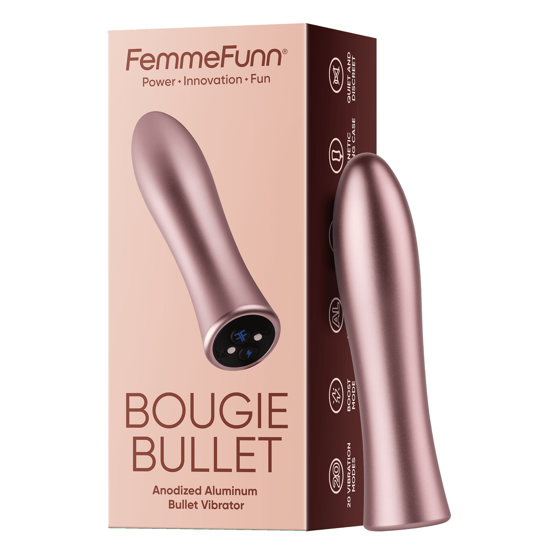 FEMMEFUNN - Bougie Bullet Rose Gold
