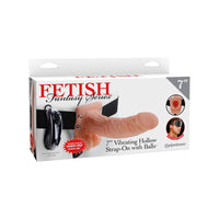 FETISH FANTASY SERIES - ontto strap-on vibraattorilla