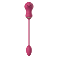 Vibraattorimuna klitoriskiihottimella