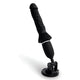Girthy Realistic Thrusting Sex Machine With Hands Free Suction Mount