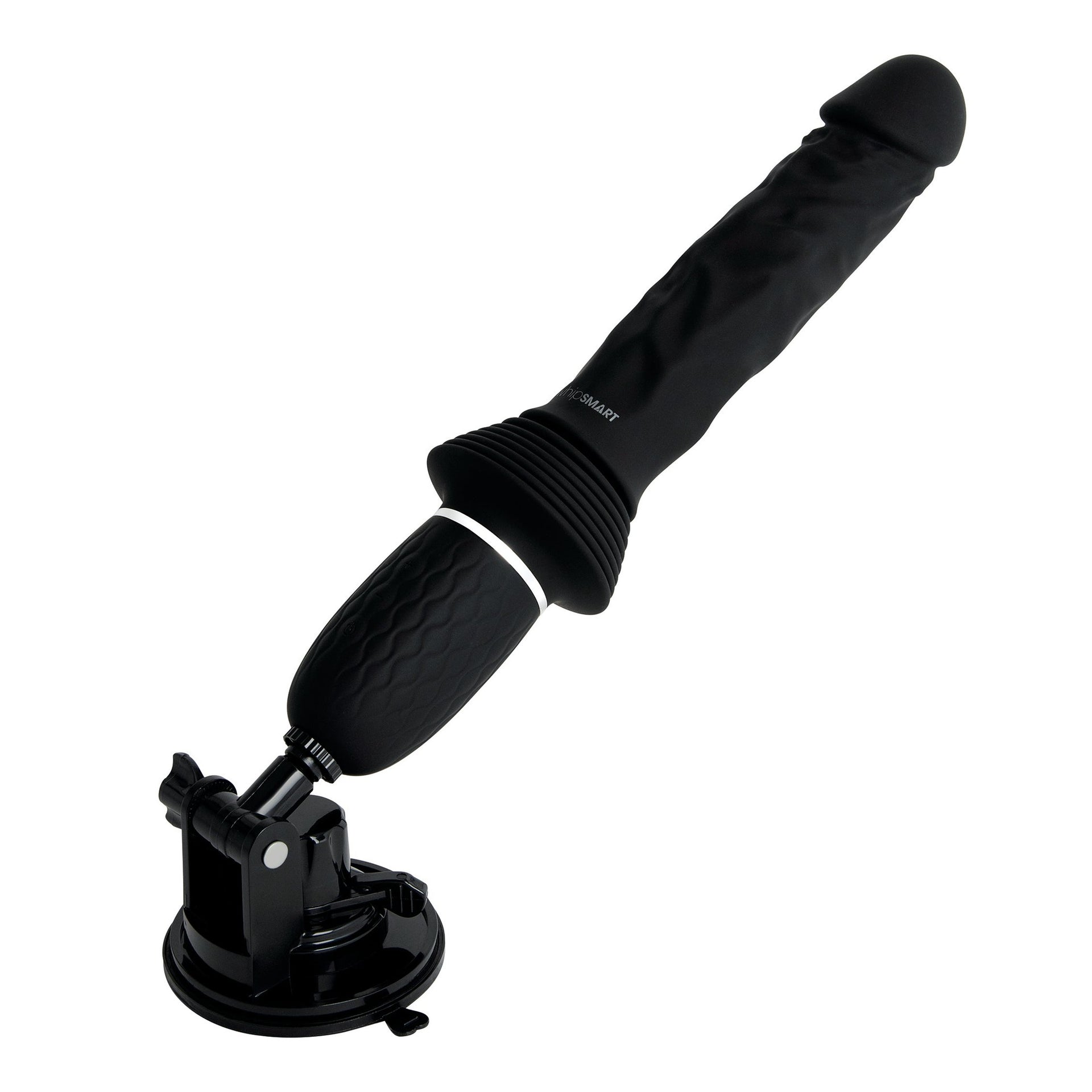 Girthy Realistic Thrusting Sex Machine With Hands Free Suction Mount
