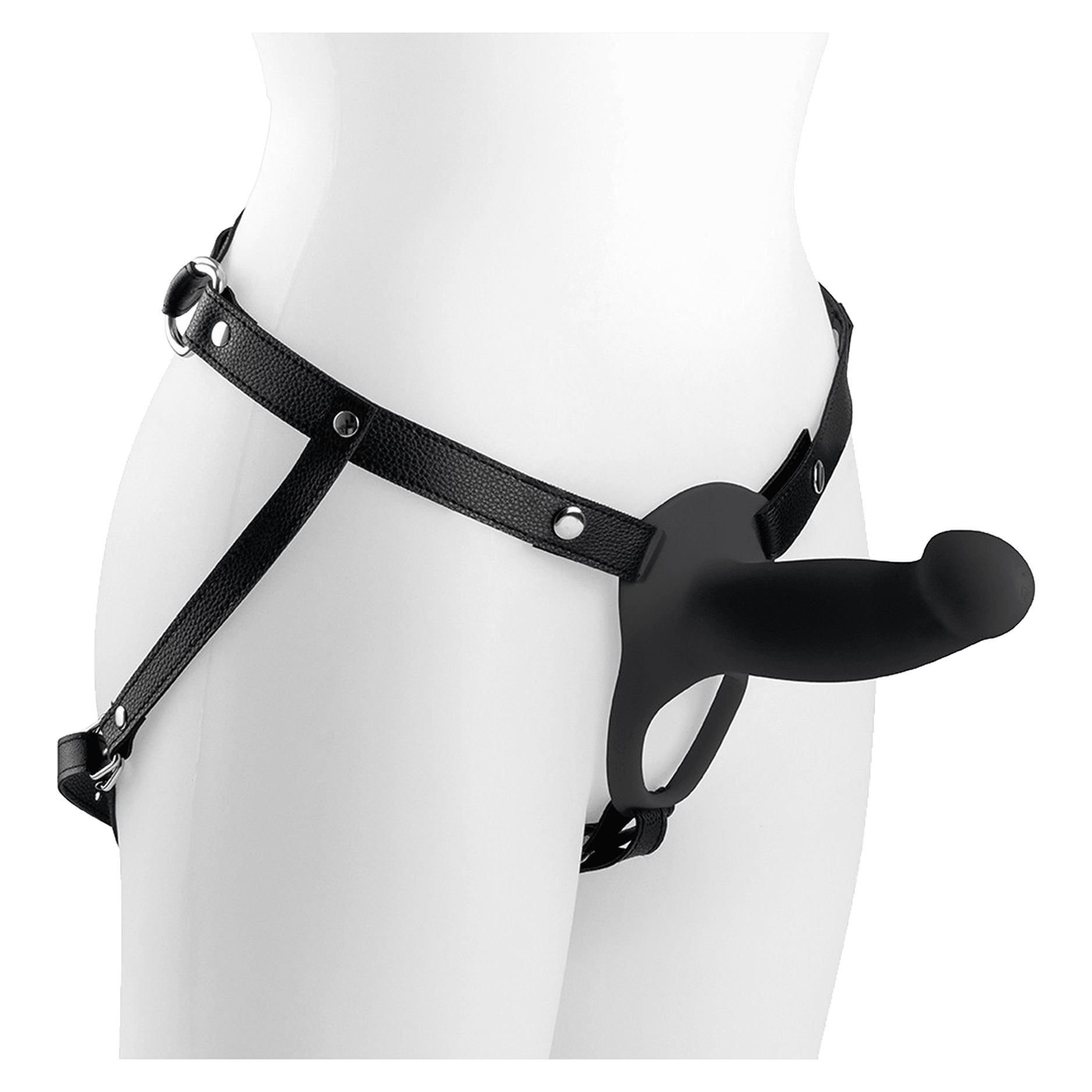 H3 Vibrating Hollow Strap H3 Size S Black