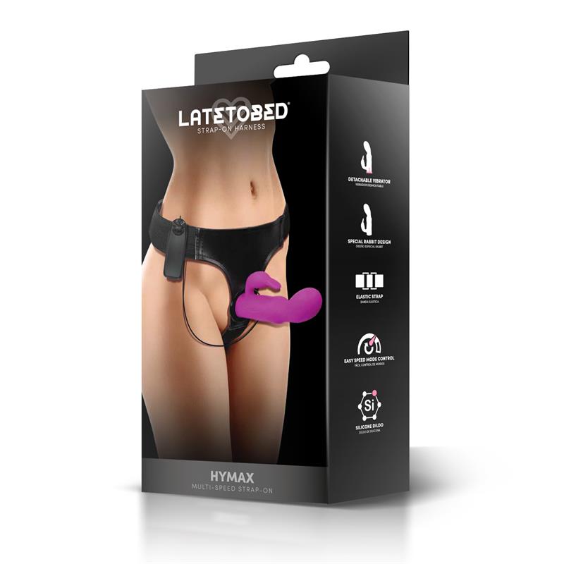 HARNESS COLLECTION LATETOBED - strap-on vibraattorilla