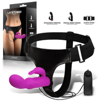 HARNESS COLLECTION LATETOBED - strap-on vibraattorilla