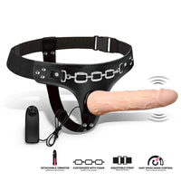 HARNESS COLLECTION LATETOBED - strap-on vibraattorilla