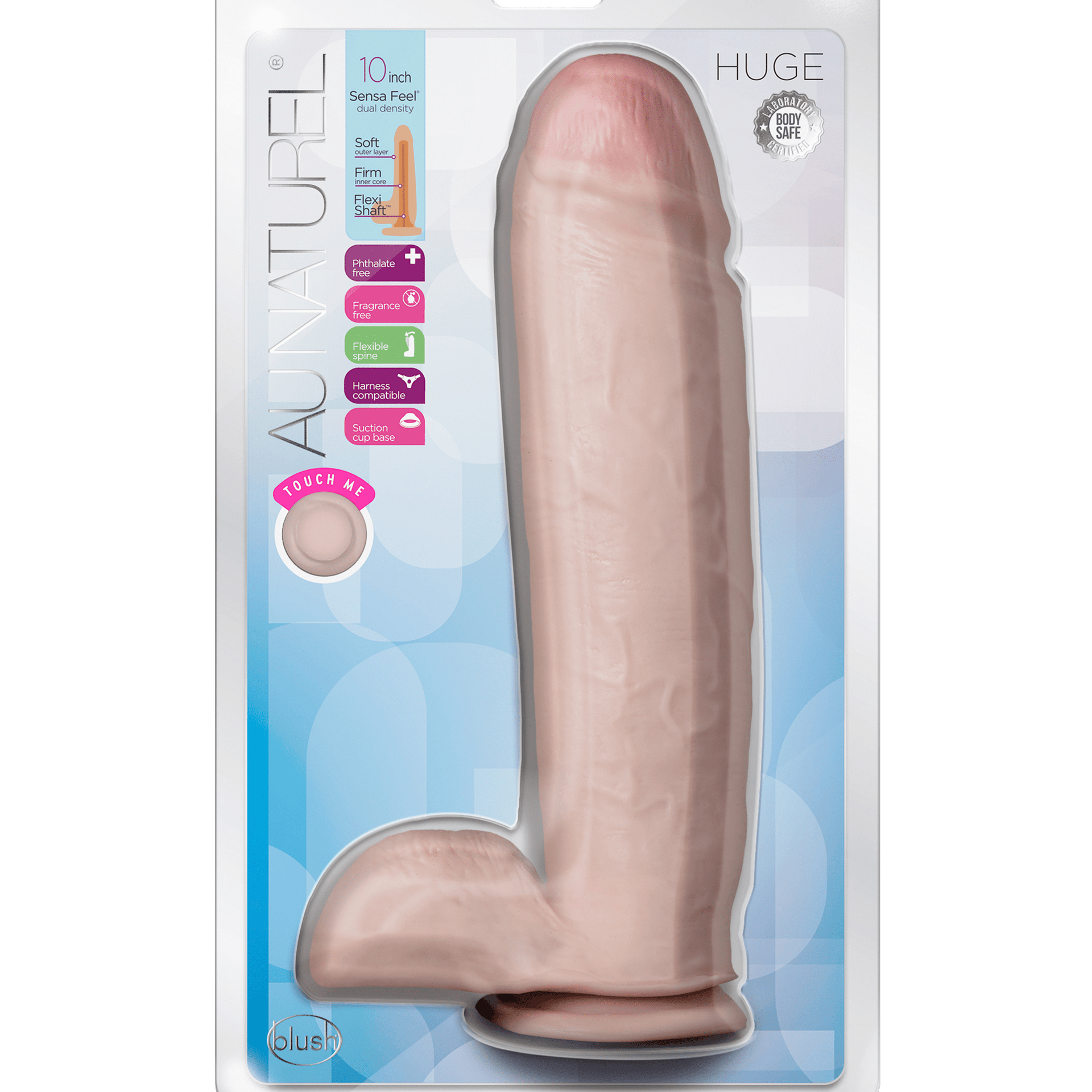 Huge 10 Inch Dildo Vanilla