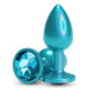 Iridescent Teal Small Clear