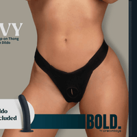 Ivy Strap-On Thong With Dildo