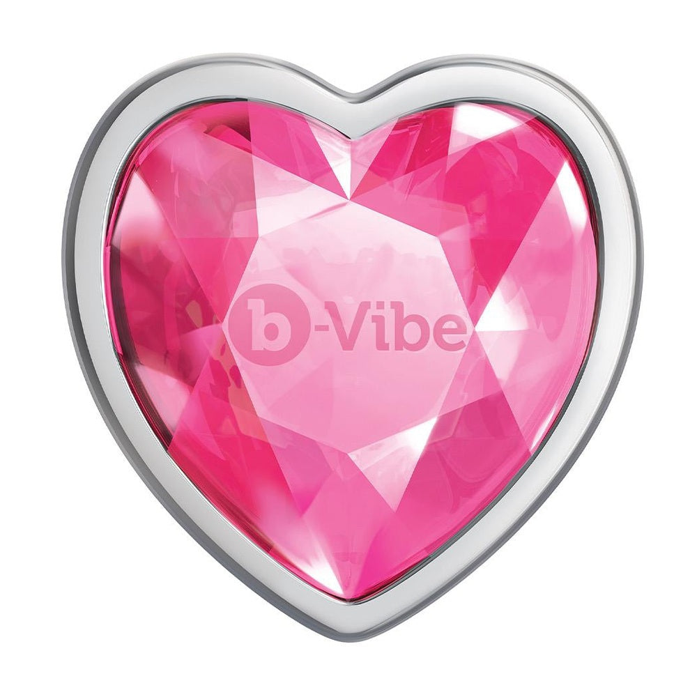 Jewel Heart Metal Butt Plug Training Set