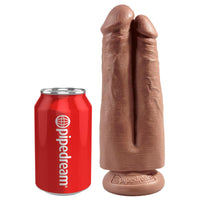 KING COCK - strap-on tupla-dildolla