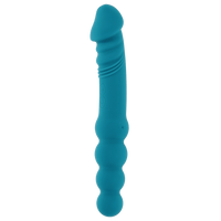 Kaksipäinen anaalidildo vibraattorilla