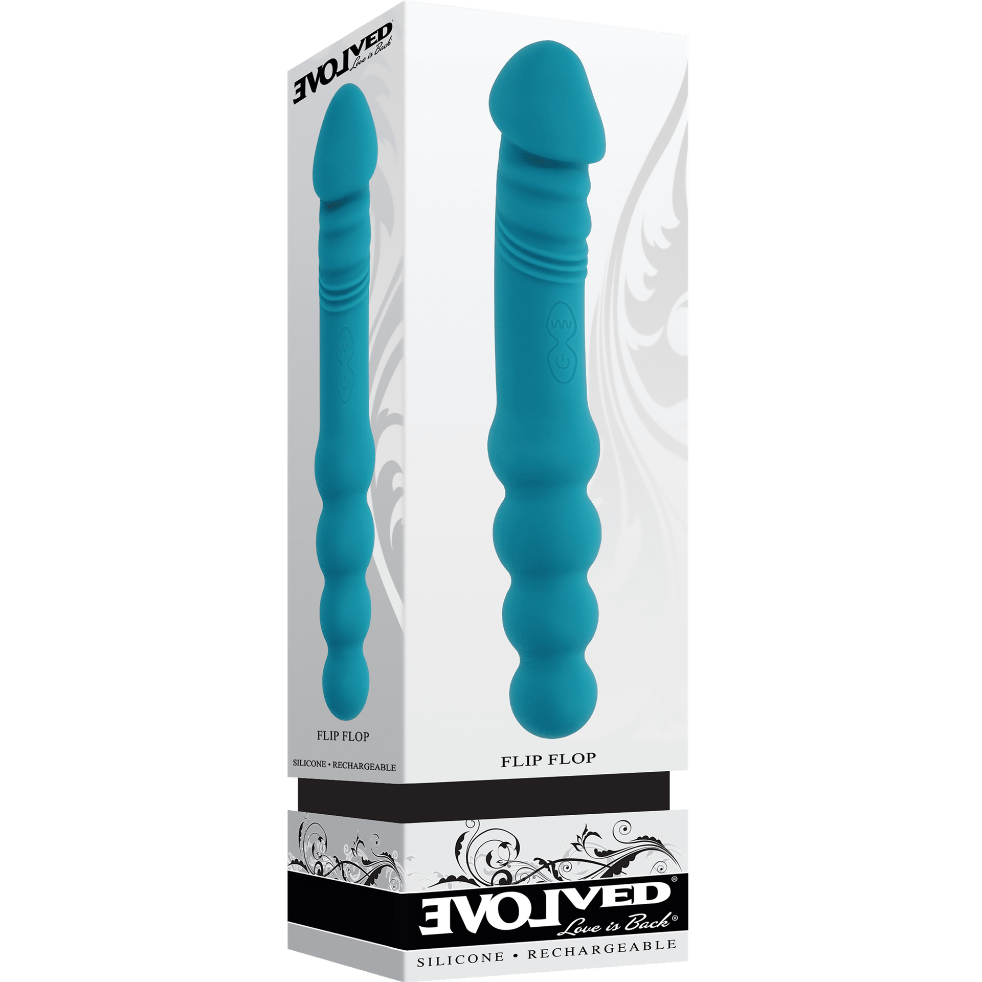 Kaksipäinen anaalidildo vibraattorilla