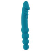 Kaksipäinen anaalidildo vibraattorilla