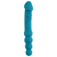 Kaksipäinen anaalidildo vibraattorilla