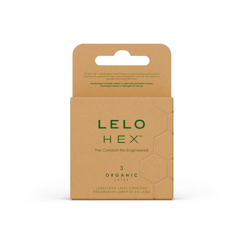 LELO HEX - luonnonmukaiset kondomit 3kpl