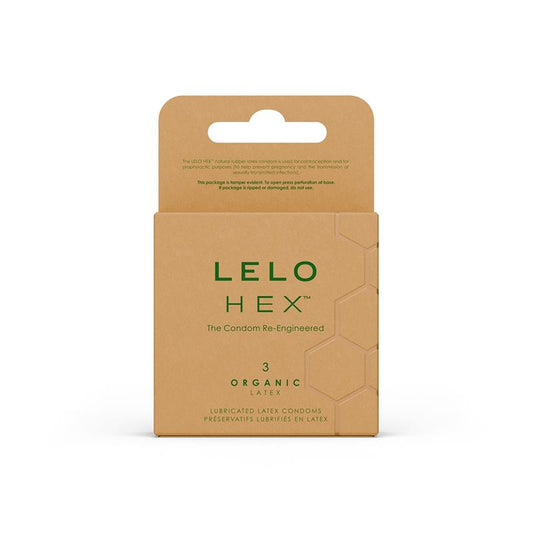 LELO HEX - luonnonmukaiset kondomit 3kpl