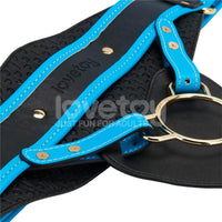 LOVETOY - Strap-on värisevällä dildolla 20cm
