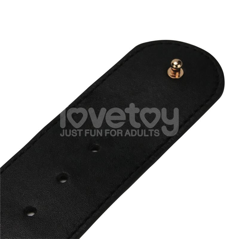 LOVETOY - Strap-on värisevällä dildolla 21cm