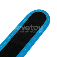 LOVETOY - Strap-on värisevällä dildolla 24cm