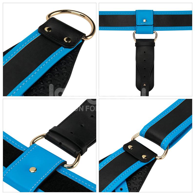LOVETOY - Strap-on värisevällä dildolla 24cm