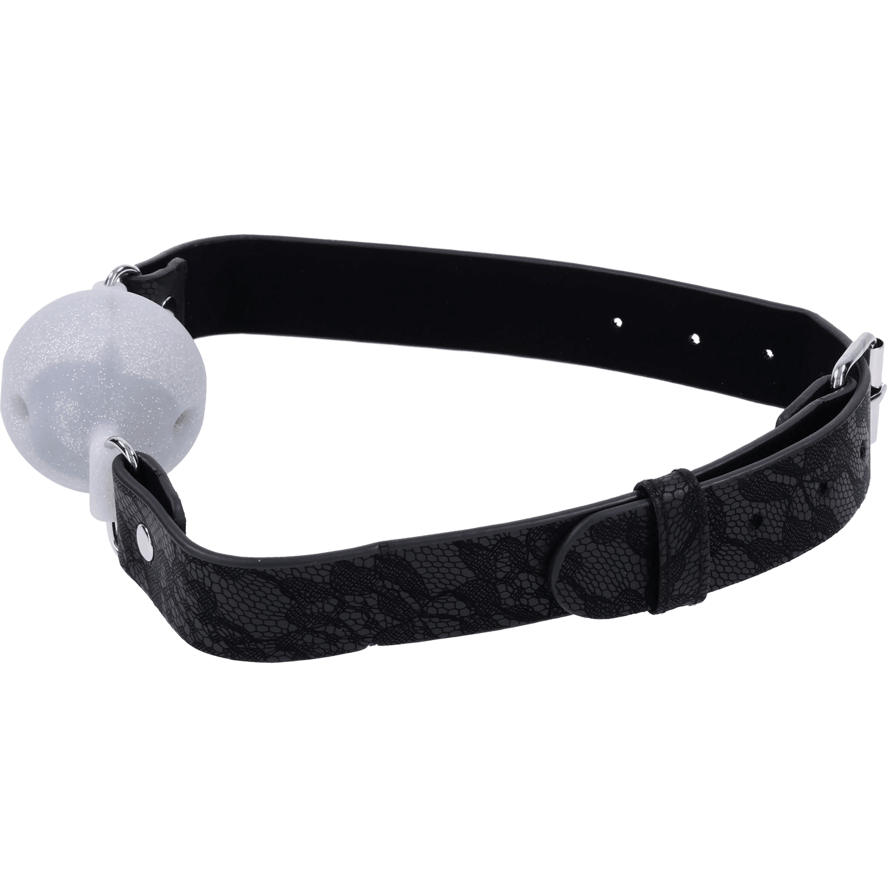 "Lace Ball Gag" pitsikoristeinen suupallo