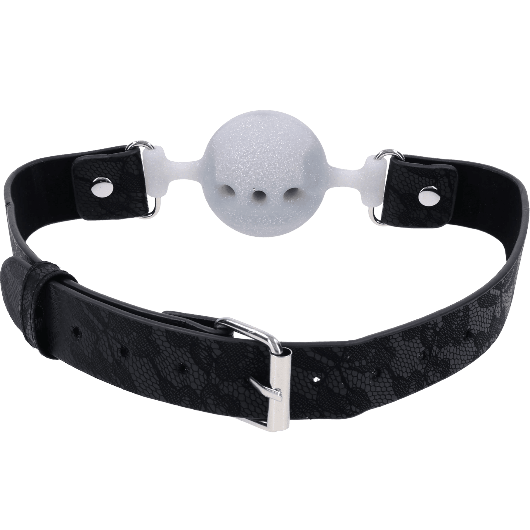 "Lace Ball Gag" pitsikoristeinen suupallo
