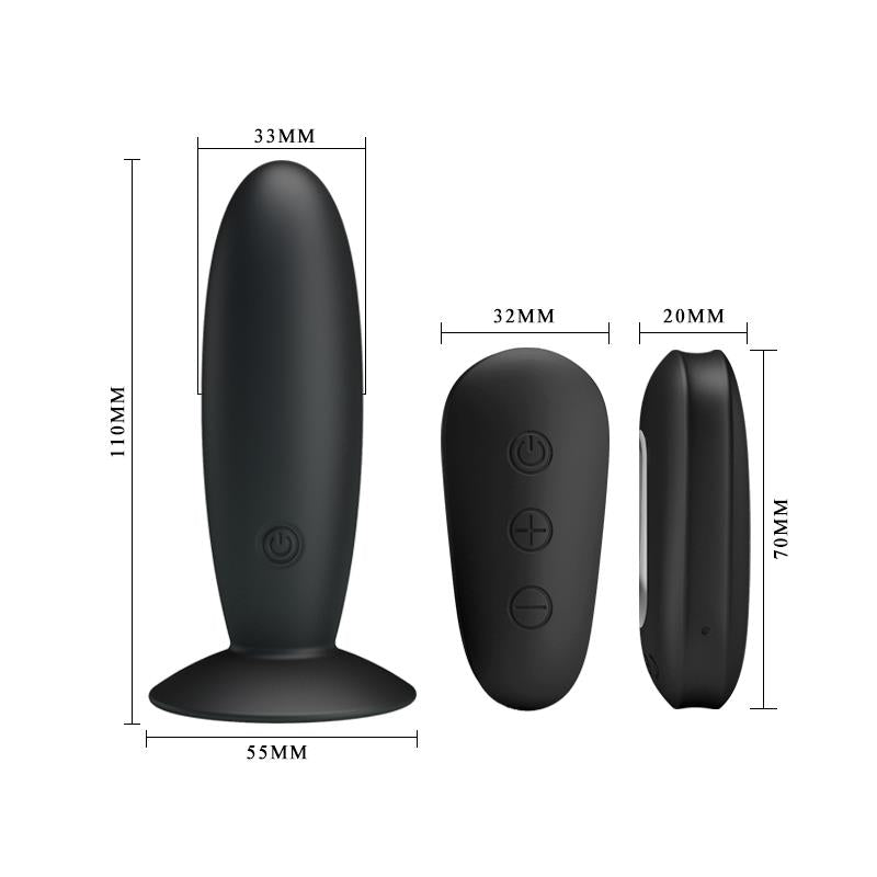 MR PLAY - värisevä anaalitappi USB