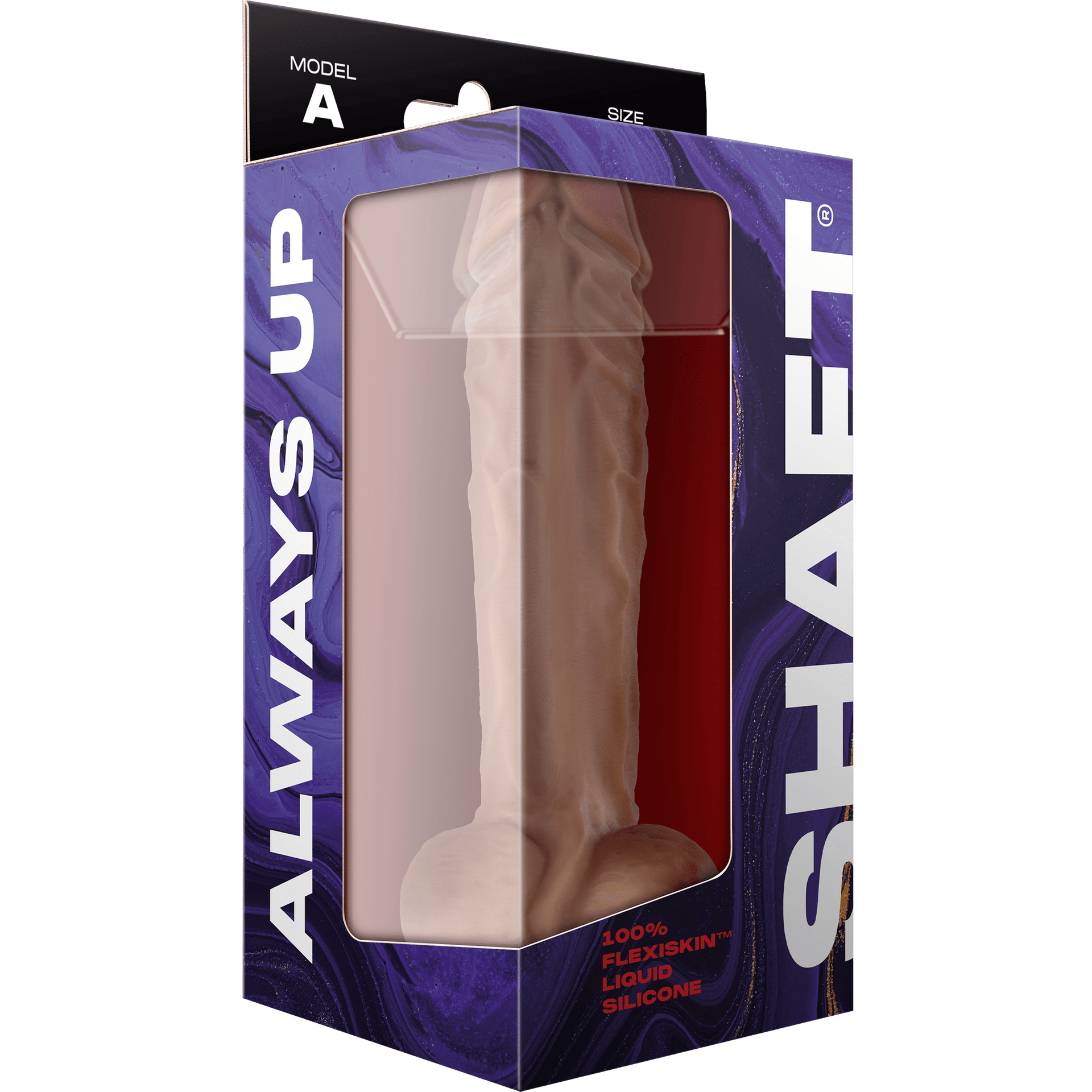 Model A 10.5 Inch Liquid Silicone Dong With Balls Pine