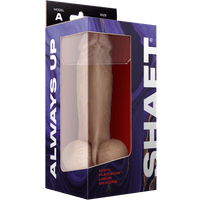Model A 8.5 Inch Liquid Silicone Dong With Balls Pine